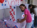 girl voting