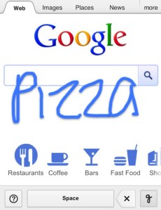 Google Handwriting