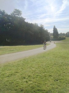 Fay cycling in a race