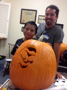 Jerry, left, with his "Big Brother," Alex.