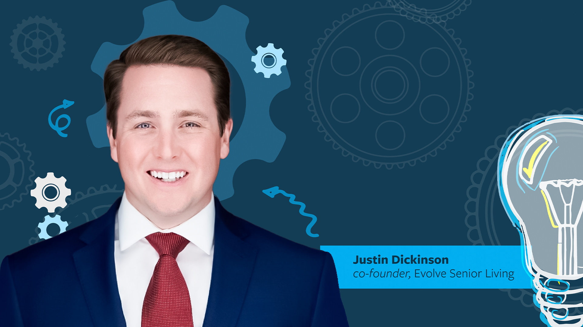 Learn how Changemaker Justin Dickinson drives positive change in senior living in this 2024 series by Yardi and Senior Housing News.