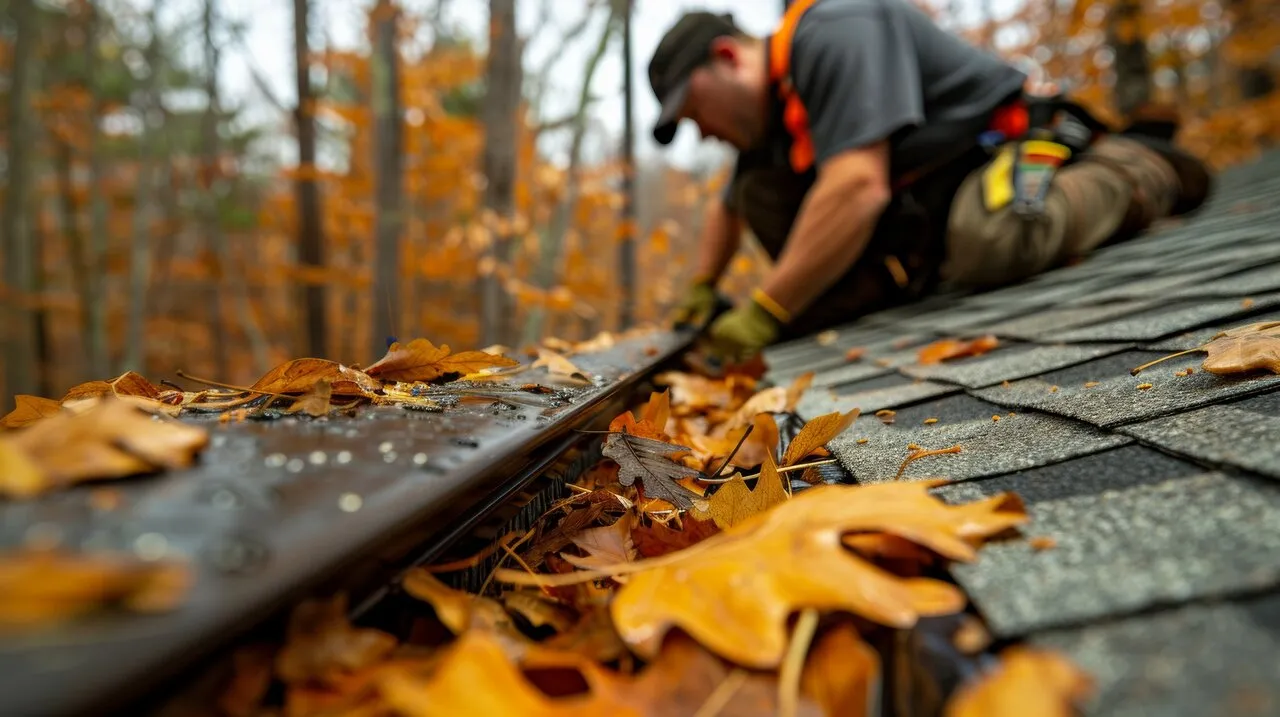 Fall roof maintenance