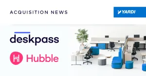 Yardi acquires Deskpass and Hubble