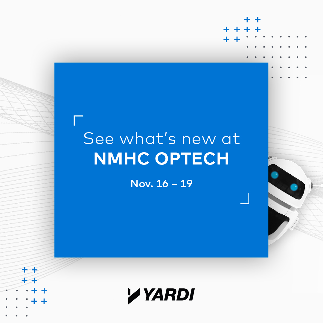 Yardi Bringing Multifamily Innovations to NMHC OPTECH Yardi