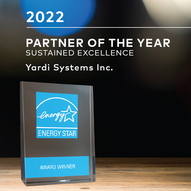 Yardi Receives Highest EPA Honor for Fourth Consecutive Year