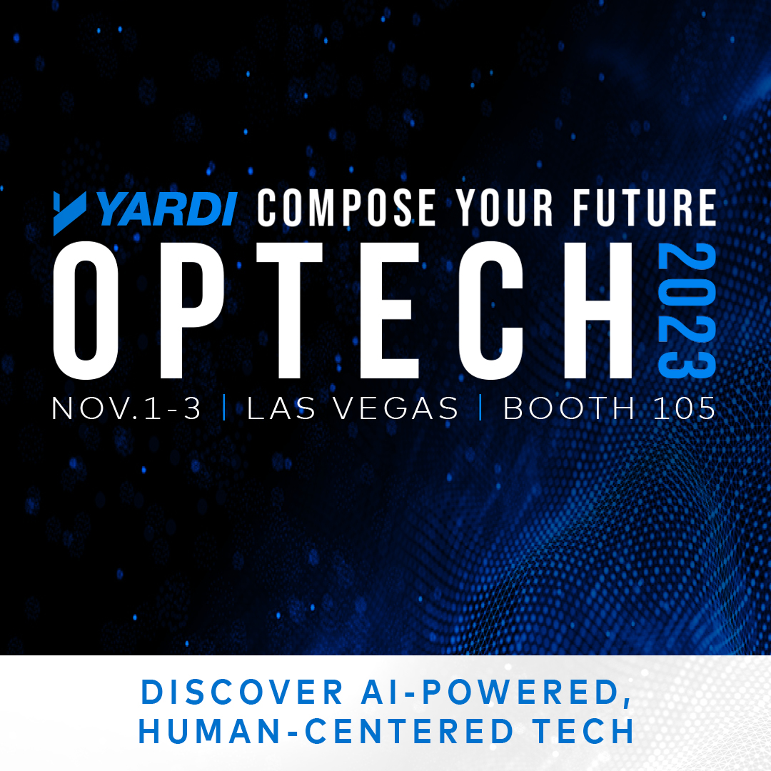 Yardi to Reveal New AIDriven Technology at NMHC OPTECH Yardi