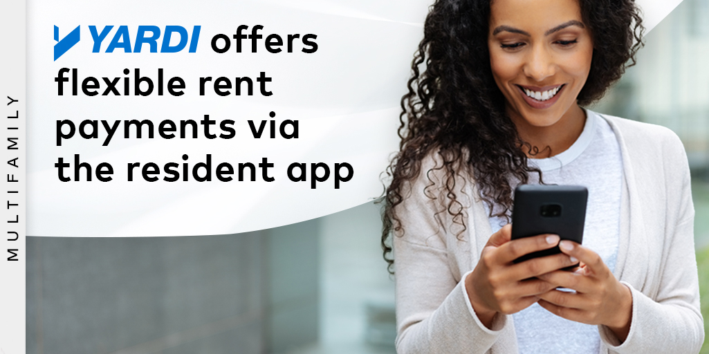 Leading property management software provider Yardi® has announced strategic partnerships with two flexible rent payment vendors, Best Egg and Flex. 